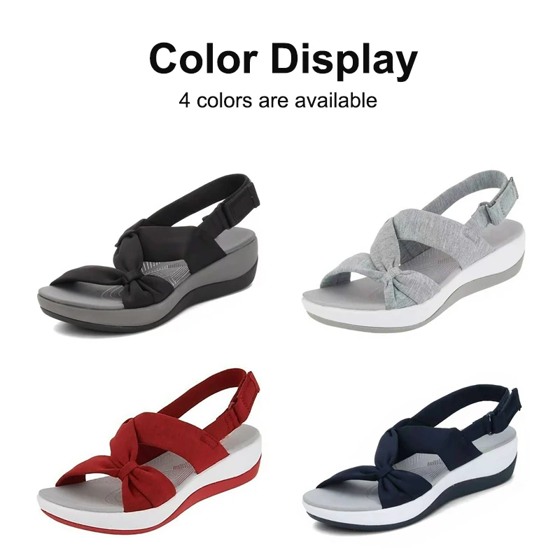 Plus Size Womens\'s Shoes 2022 Summer Holiday Sports Sandals Ankl Strap Magic Sticks Wearing Ladies Lightweight Platform Footwear