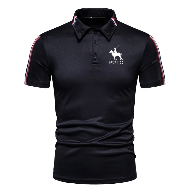 

2025 New Spring Collection Men's Sports and Leisure Short sleeved Polo Shirt
