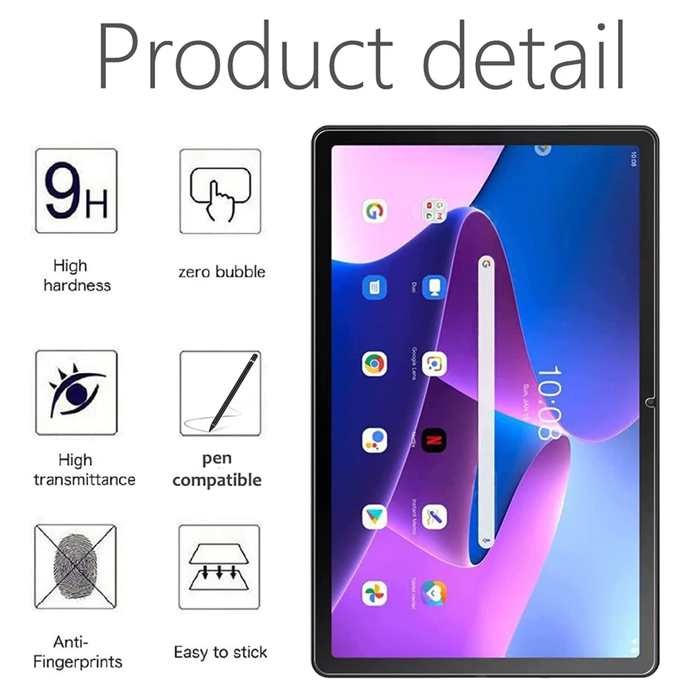 3PCS For Lenovo Pad Pro 2022 11.2 inch Screen Protector Tempered Glass for Lenovo Tab P11 Pro 11.2 2nd Gen TB-132FU/138FC