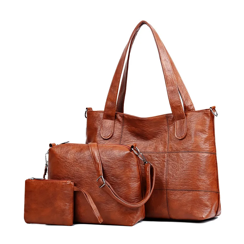 

w Women bag Handbag for women 2025 tote women Handbags leather Printed monogram single shoulder straddle bag