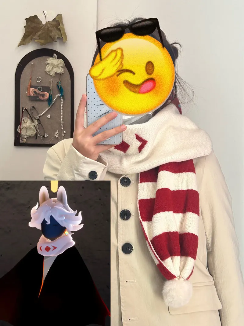 

Sky Guanyu домашний шарф бабушки, банкетный фестиваль, мама, же игровая фигурка, периферийные устройства, теплый аксессуар, новогодняя атмосфера, подарки