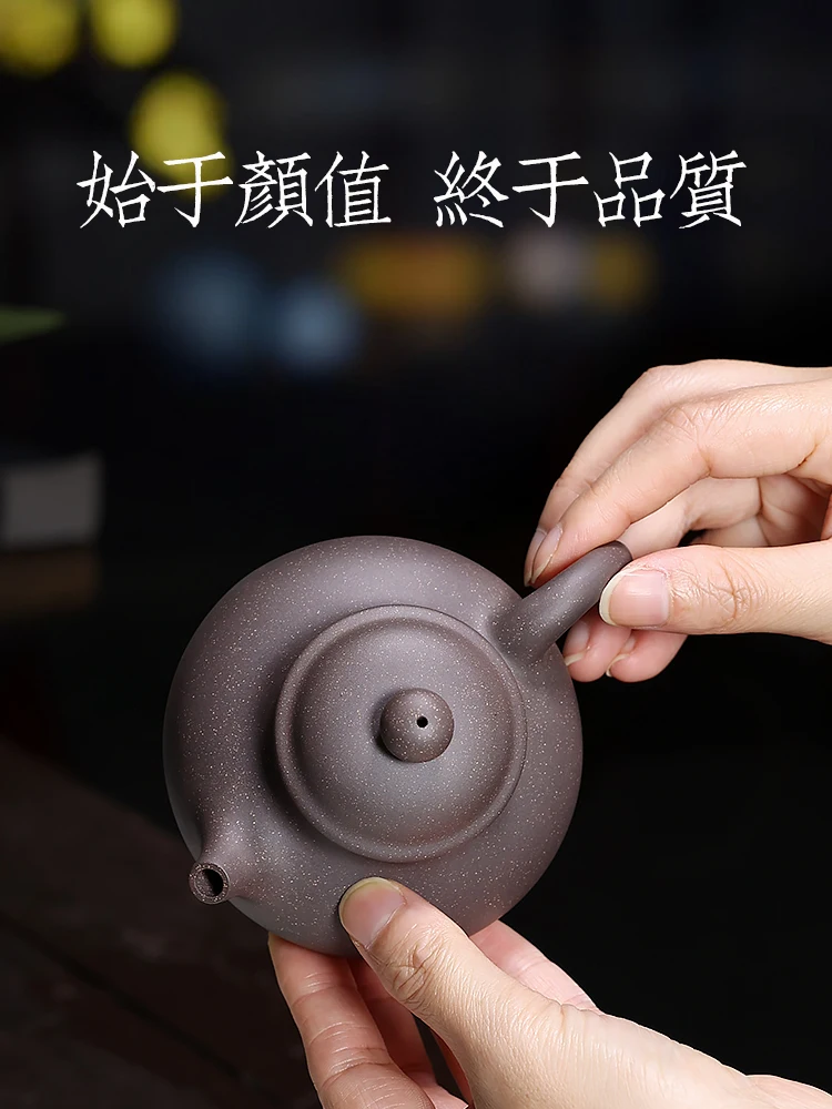 Yixing Purple Clay Teapot Famous Wu Fengli Pure Handmade Authentic Teapot Kung Fu Tea Set Green Gray Yung Days Pot