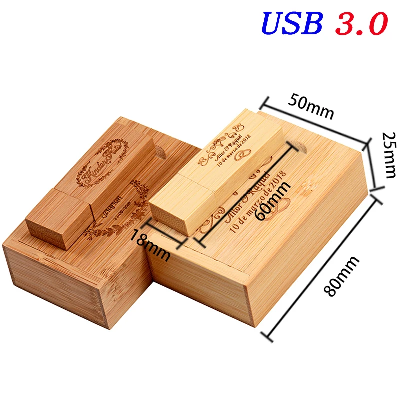 عالية السرعة هدية الزفاف USB 3.0 محرك فلاش شعار مجاني القلم محرك التصوير صندوق الذاكرة عصا 64 جيجابايت/32 جيجابايت/16 جيجابايت/8 جيجابايت/4 جيجابايت U القرص