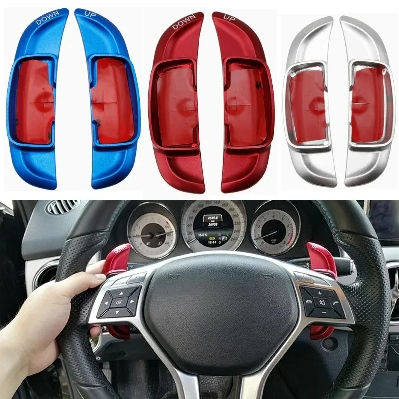 

For Benz W176 W246 W204 W212 X204 W166 X166 Car Steering Wheel Paddle Shift Extension Shifters DSG Shift Paddle Accessories