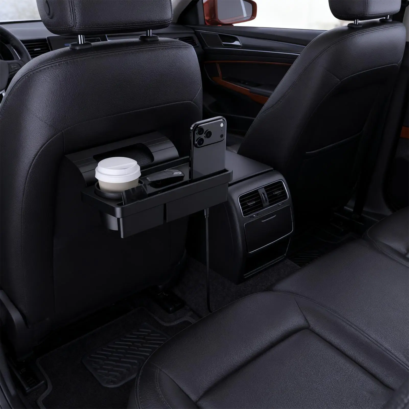 

Car Window Cup Holder Non-Slip Vehicle Storage Box Car Organizer For Door Window Truck SUV Phone Bottle Beverage Drink Coin