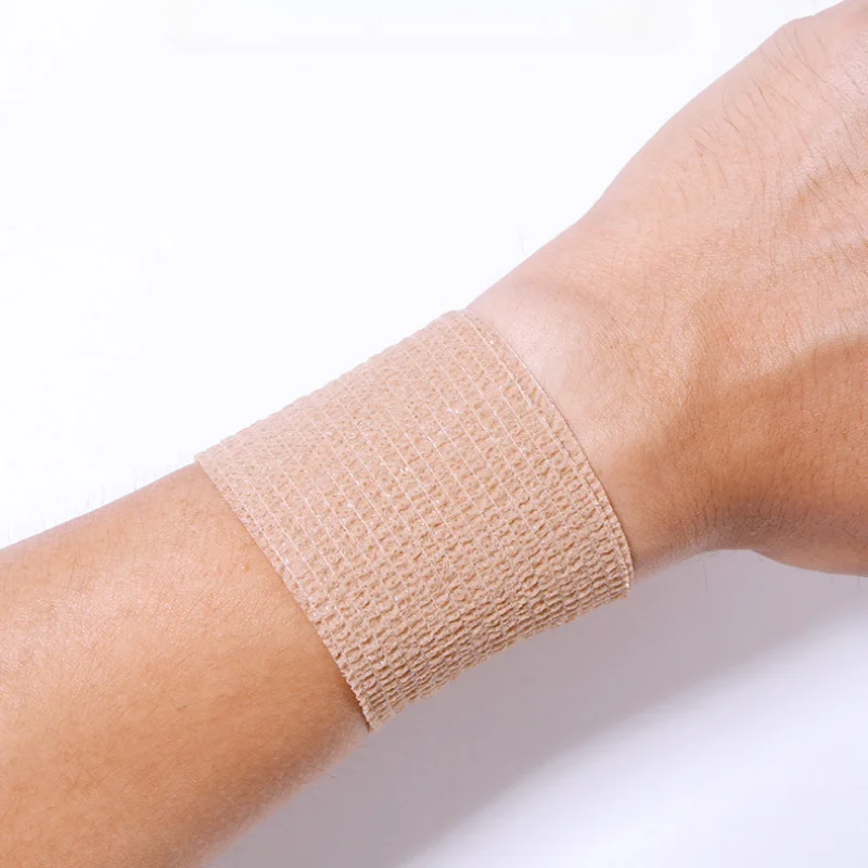 1 Roll Self-adhesive Bandages Non Wovens Wound Dressing Patches Skin Emergency First Aid Sports Bandages Plasters