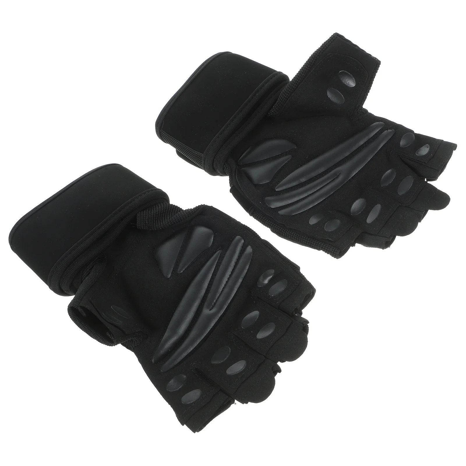 

1 Pair Weightlifting Lightweight Non-Slip Breathable Dumbbell Training Gloves For Men Women Fitness Sports Wear-Resistance Half