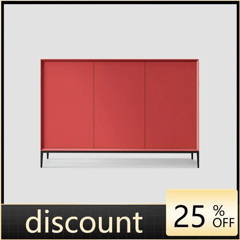 LTT Italian minimalist rice gray shoe cabinet home storage porch cabinet home door integrated partition cabinet