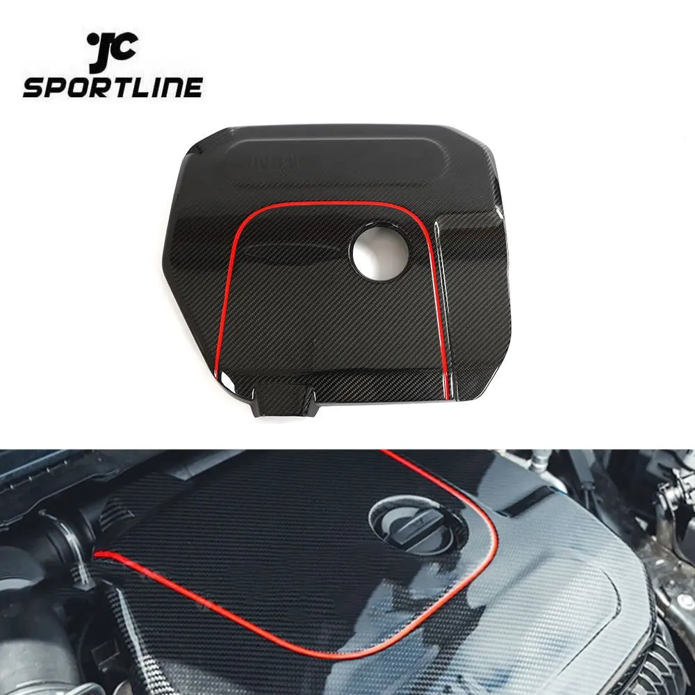 JCSPORTLINE Carbon Fiber Car Engine Cover For MINI Cooper S /JCW F56