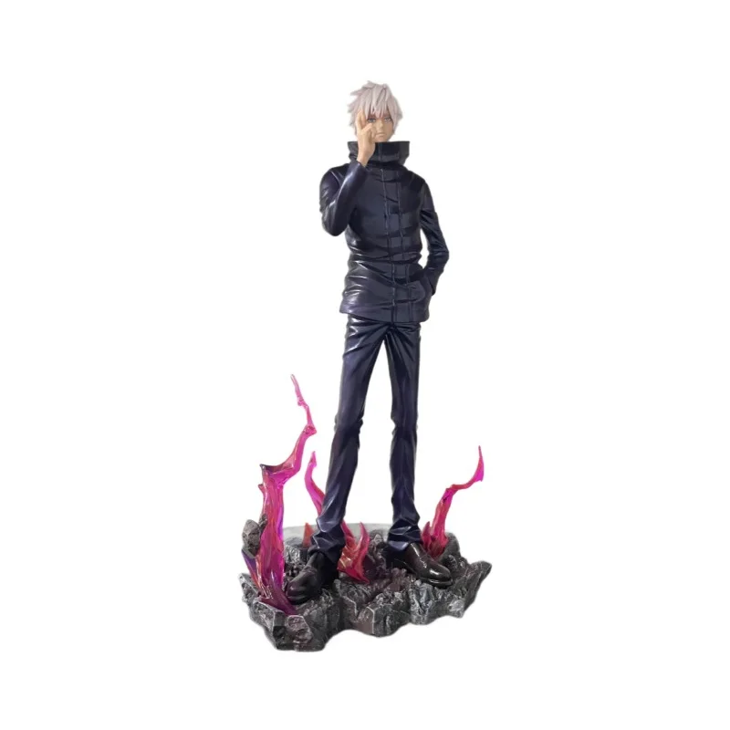 33cm Jujutsu Kaisen Gojo Satoru Standing Position LX Anime Figure Model Statue Collection Desktop Decoration Ornament Toy Gifts