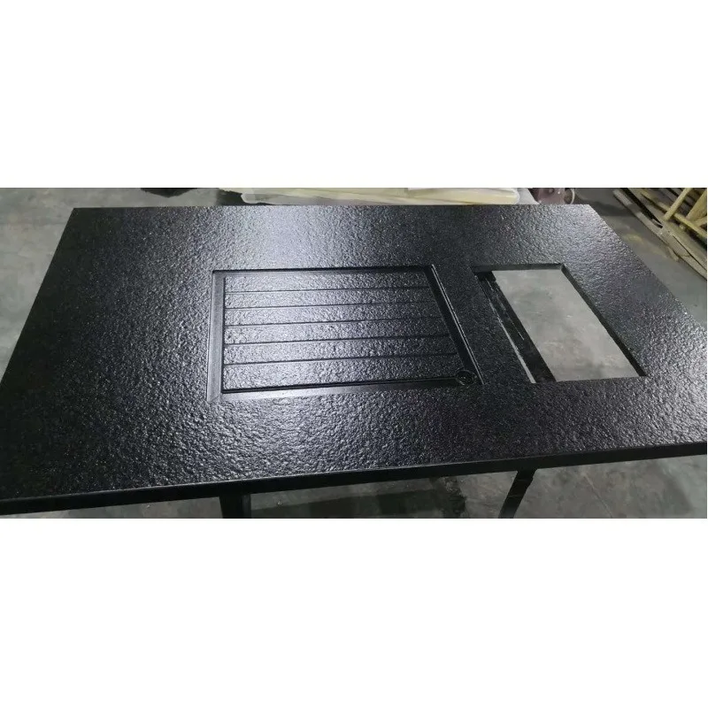 Tea table reception, 1.3 meter fire fired stone noodle Kung Fu tea table with fully automatic induction cooker wholesale