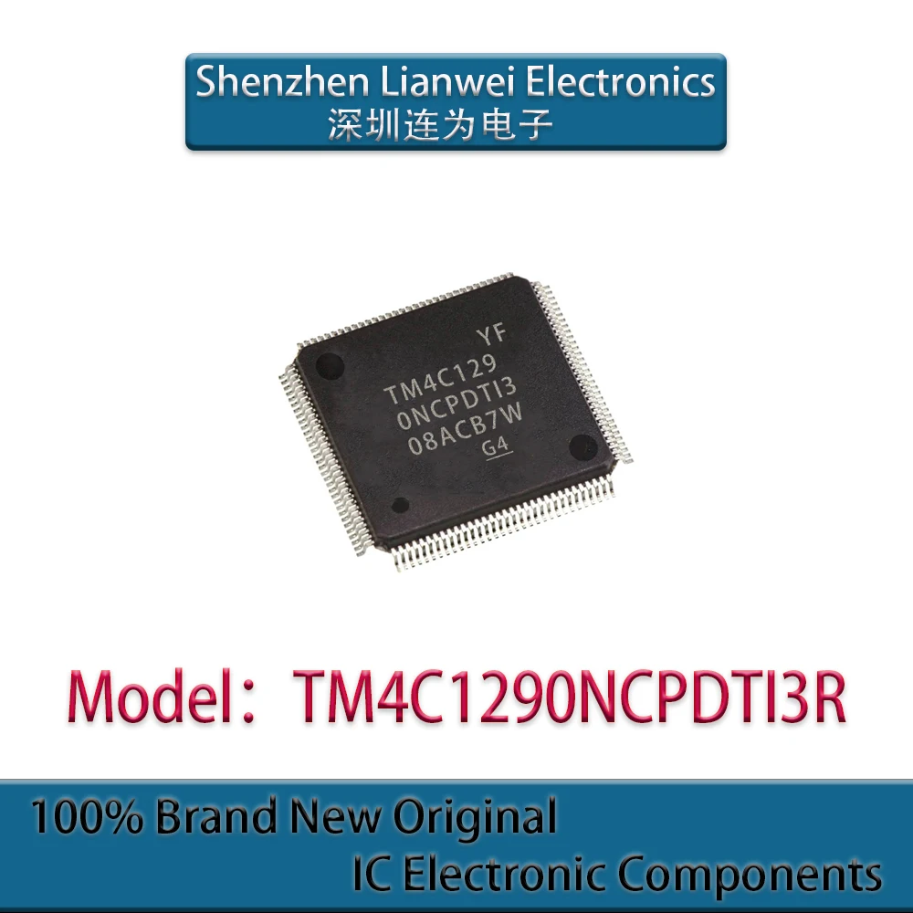 

100% New Original TM4C1290NCPDTI3 TM4C1290NCPDTI3R IC MCU Chipset TQFP-128