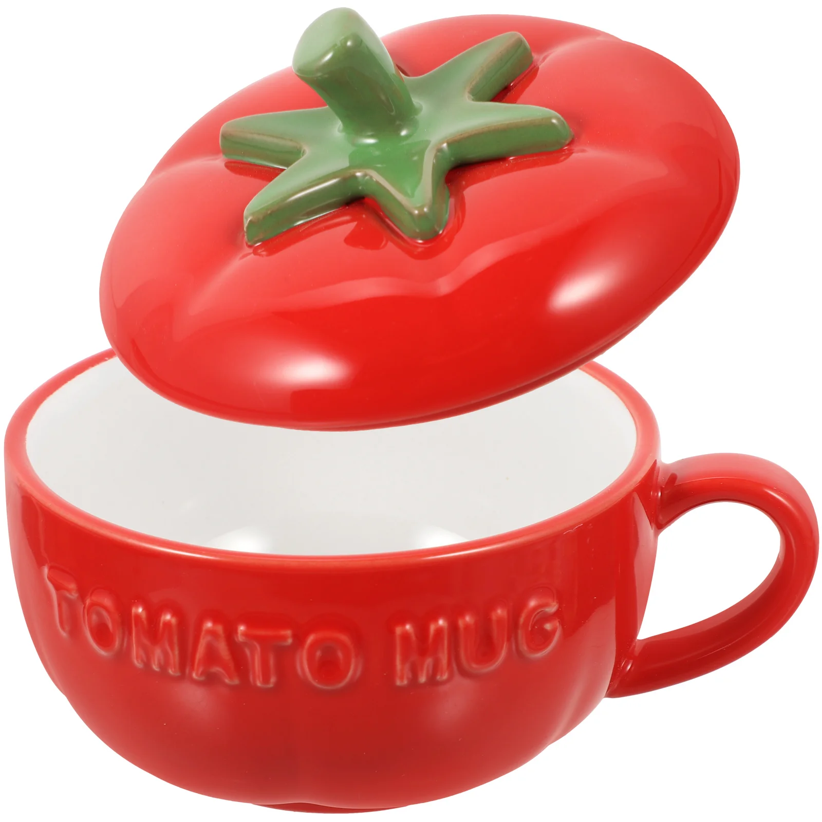 

Mug with Lid Ceramic Cup for Water Milk Coffee Multi-Use Beverage Container Great Gift for Holiday Housewarming Kitchen