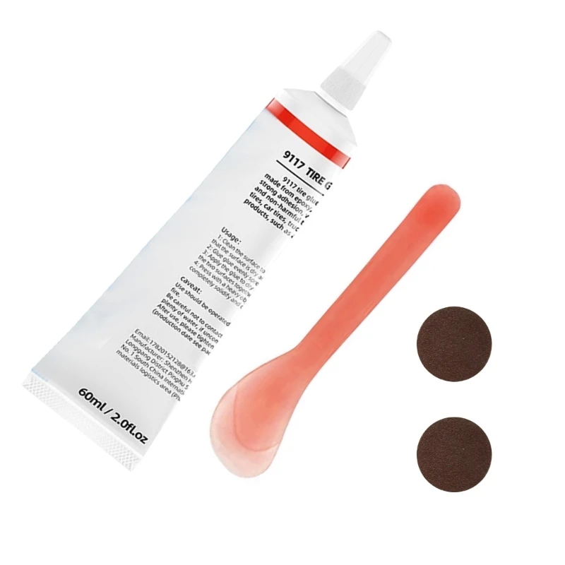 

15ml/60ml Tire Sealant Rubber Strong Adhesive Tyre Repair Glues Rims Repair for Car/Motorcycle/Bike Patches Glues X37F