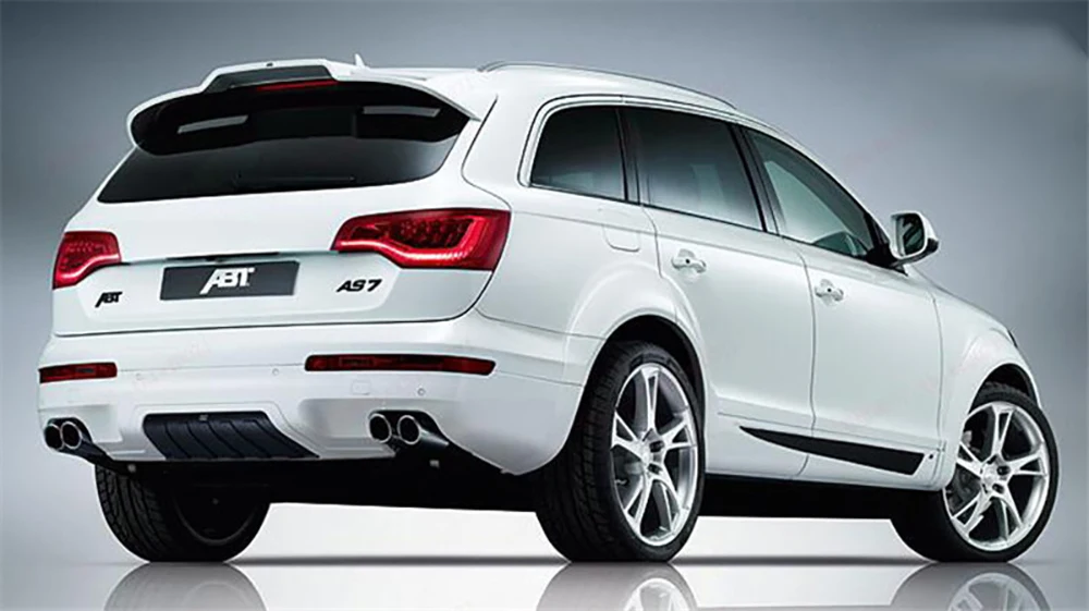 New Design for Audi Q7 SQ7 ABT Style Spoiler 2006 to 2015 Real Carbon Fiber Rear Window Lip Wing Car Spoiler Car Styling