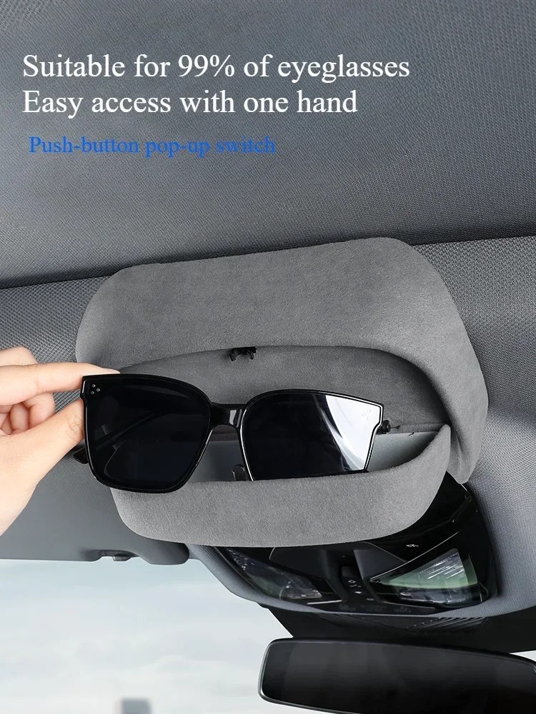 For BMW New 5 Series i5 2024 Car glasses case roof sunglasses clip case 525 530 Car Interior Decoration Products