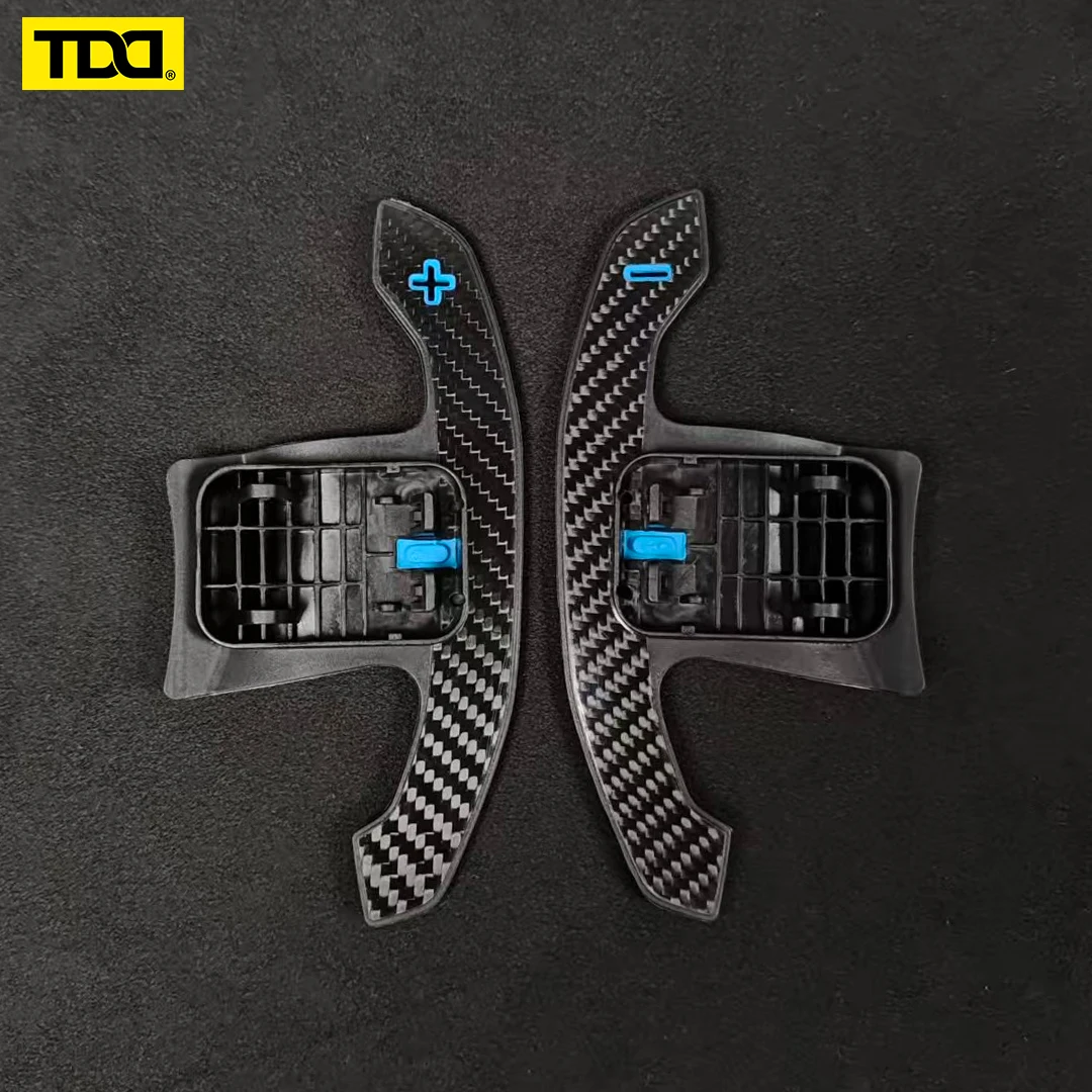 For BMW F20 F30 F32 F34 F36 F80 G20 G30 G05 G31 G38 G42 F30 F31 1 2 3 4 5 7 Series Carbon Fiber Steering Wheel Paddle Shifter - view 6