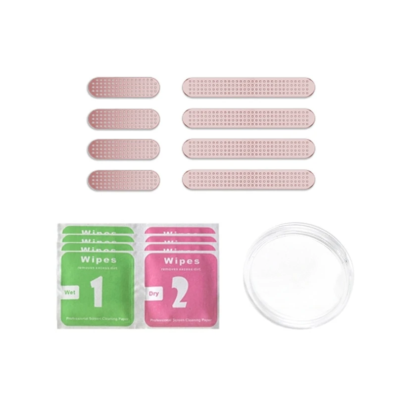 2024 New 8Pcs Universal Metal Phone Speaker Anti Dust Mesh Sticker for iphone 13 12 11Pro