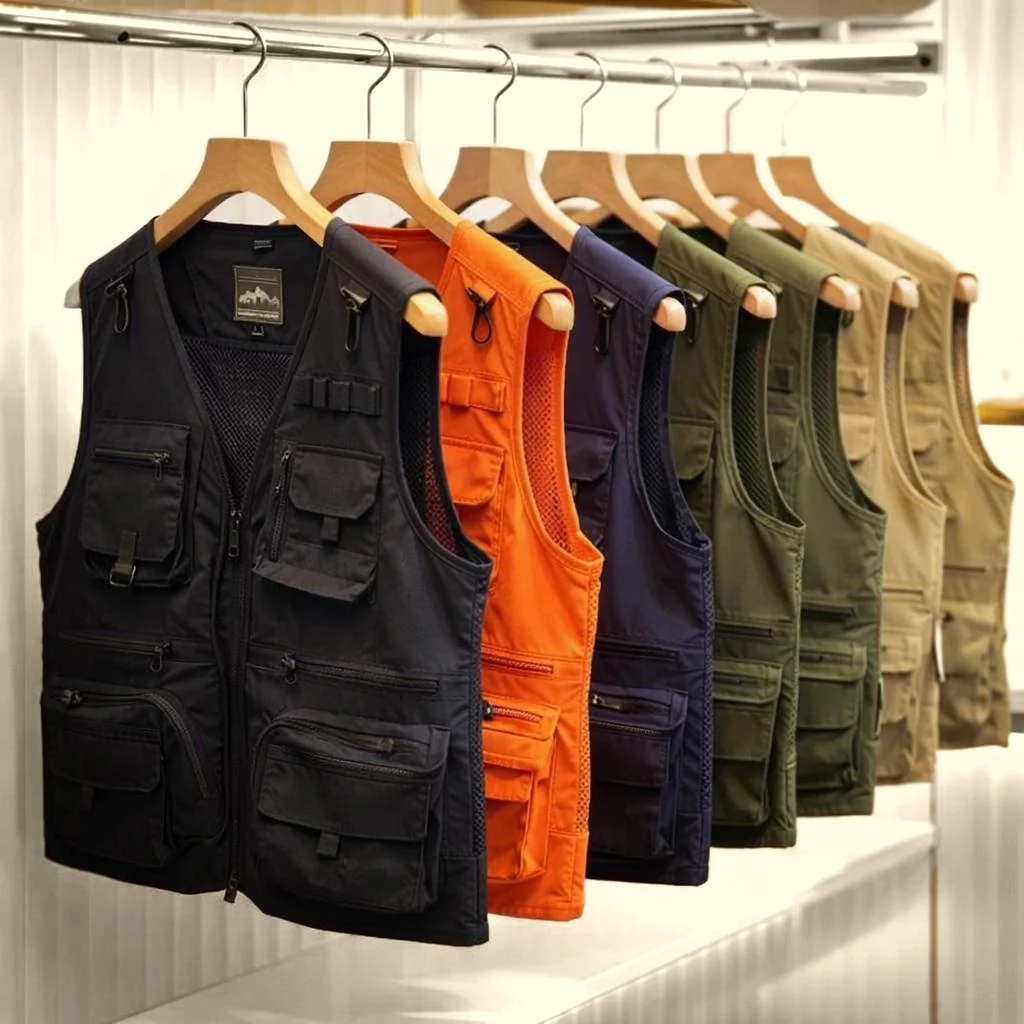 #2 Latest Mens Sleeveless Utility Vests Offers