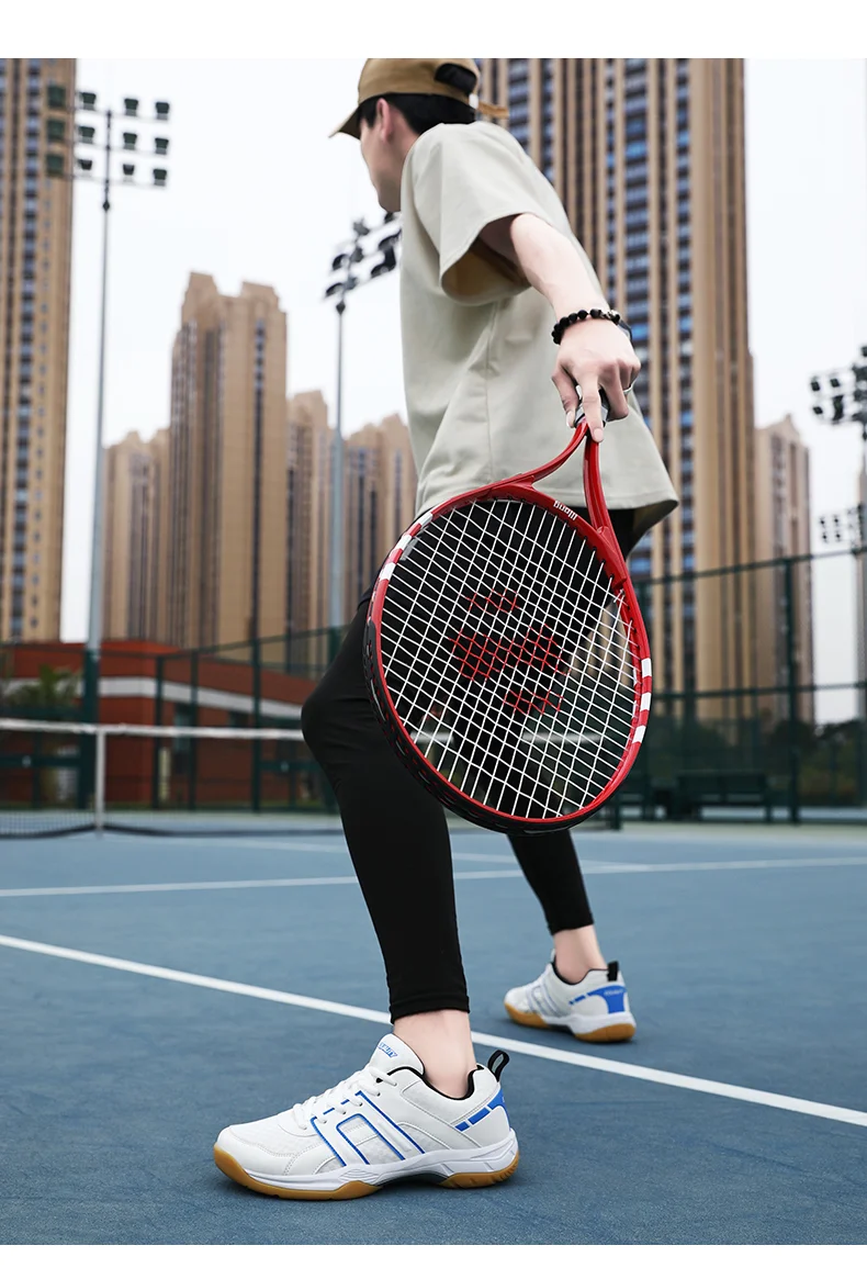 

New badminton shoes tennis shoes professional sports men and women unisex sports shoes lightweight table tennis sports shoes