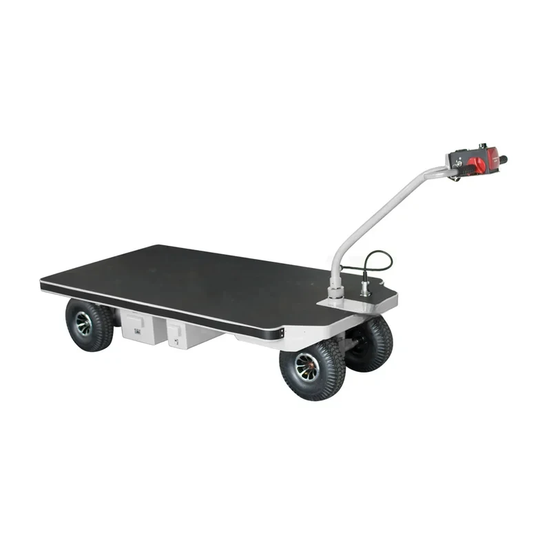 NK Pull Trolley With Flexible Handle Power Platform Cart Warehouse Hand Truck