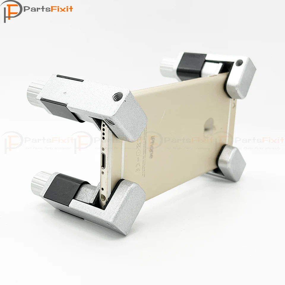 Pinza ajustable de aleación para reparación de pantalla de teléfono, clip de fijación con goma para iPhone, iPad y tablet PC 5