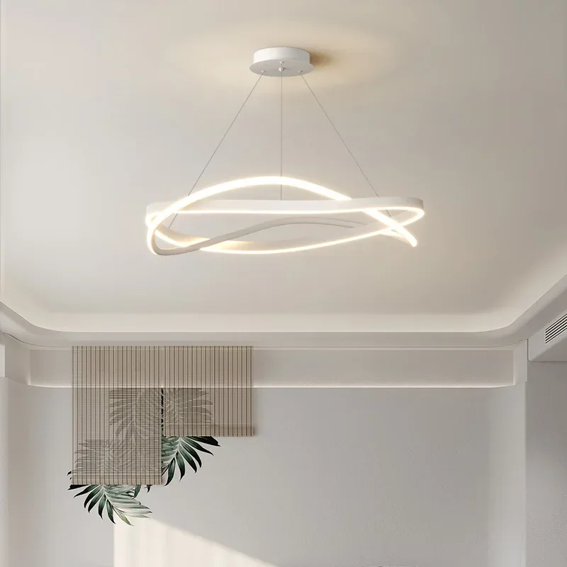 Modern LED Pendant Light for Living Dining Room Bedroom Hotel Hanging Chandelier Home Decoration Indoor Lighting Fixture Lustre