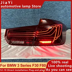 Car Styling for F30 Tail Lights 2013-2019 F80 M3 LED Tail Lamp M4 CSL Design Laser tail light 320 325 DRL Signal auto Accessorie