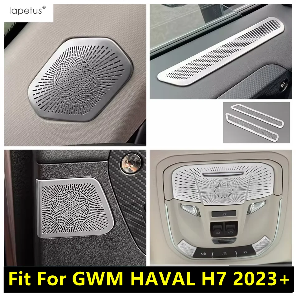 

Read Light Lamp / Door Air AC Outlet / Pillar A Speaker / Rear Audio Sound Cover Trim Accessory For GWM HAVAL H7 2023 2024 2025