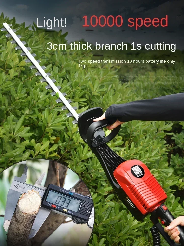 Professional Electric Hedge Trimmer for Tea Garden, Tree Pruning and Shrub Tools