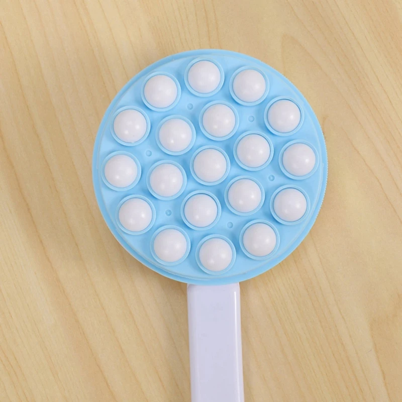 2X аппликатор для лосьона, массажный инструмент для ванны с длинной ручкой