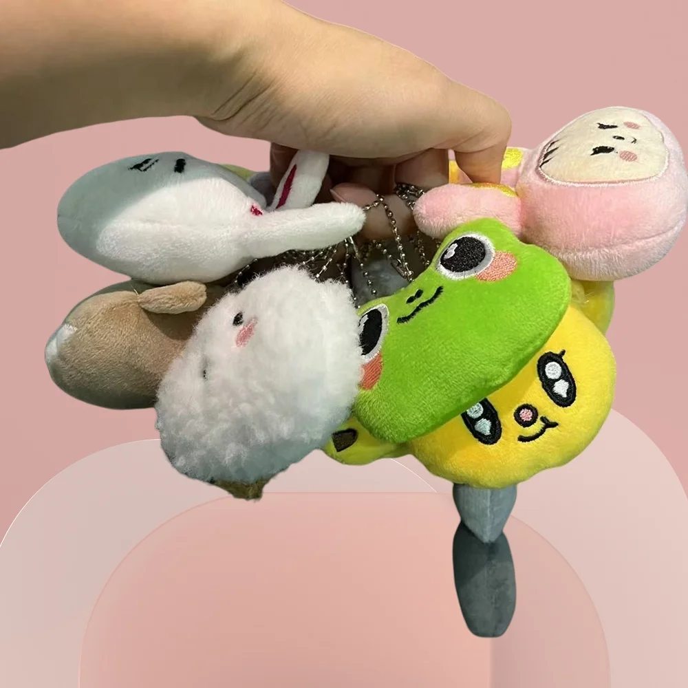 Kpop ستار المحيطة الكرتون أفخم دمية المفاتيح حقيبة ظهر جميلة معلقة THE8 جيونغهان يونيو هوشي دينو المشجعين الهدايا جمع #5