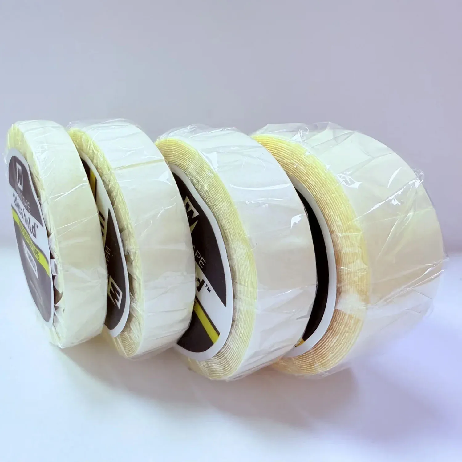 

3 Yards Ultra Hold Double Sided Adhesive Hair Extension Tape Strong Hold White Tape for Toupee Wig Hair System