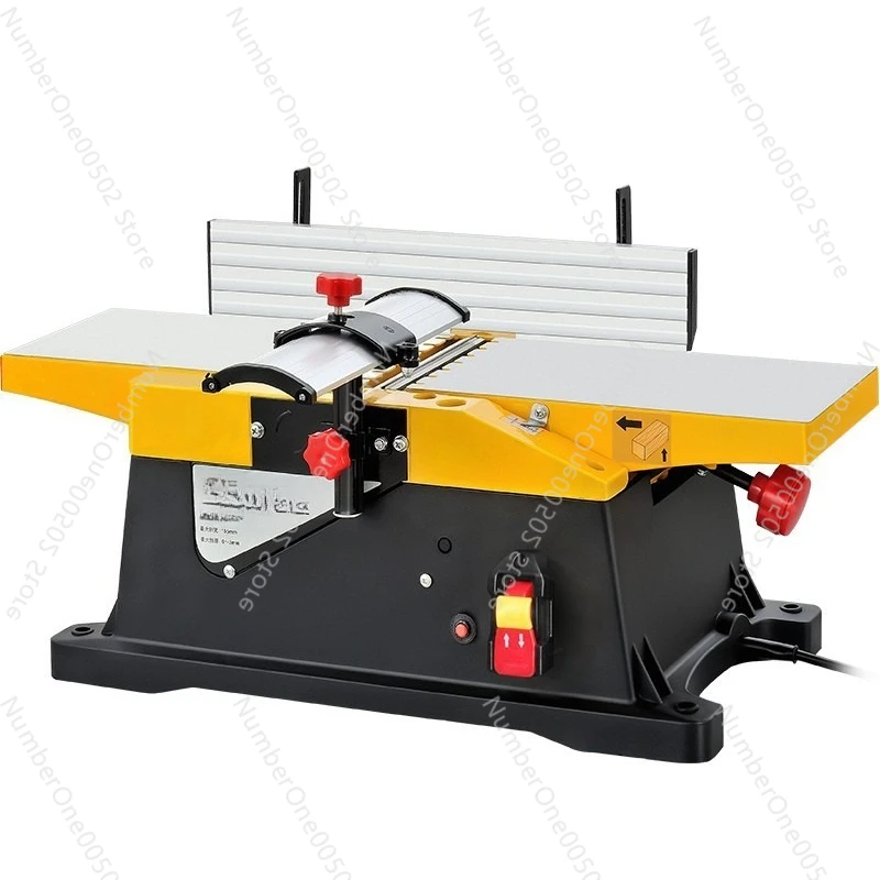 6 Inch Planer Jointer Electric Wood Planer Benchtop Tool for Home Workshop Woodworking​