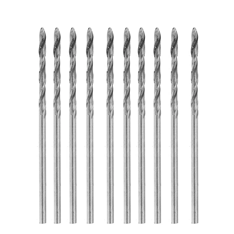 Multifunción, 10 Uds., Tiny Micro HSS 0,5/0,7/0,8/1,0/1,3mm, vástago recto giratorio, mano eléctrica, herramientas para hacer de