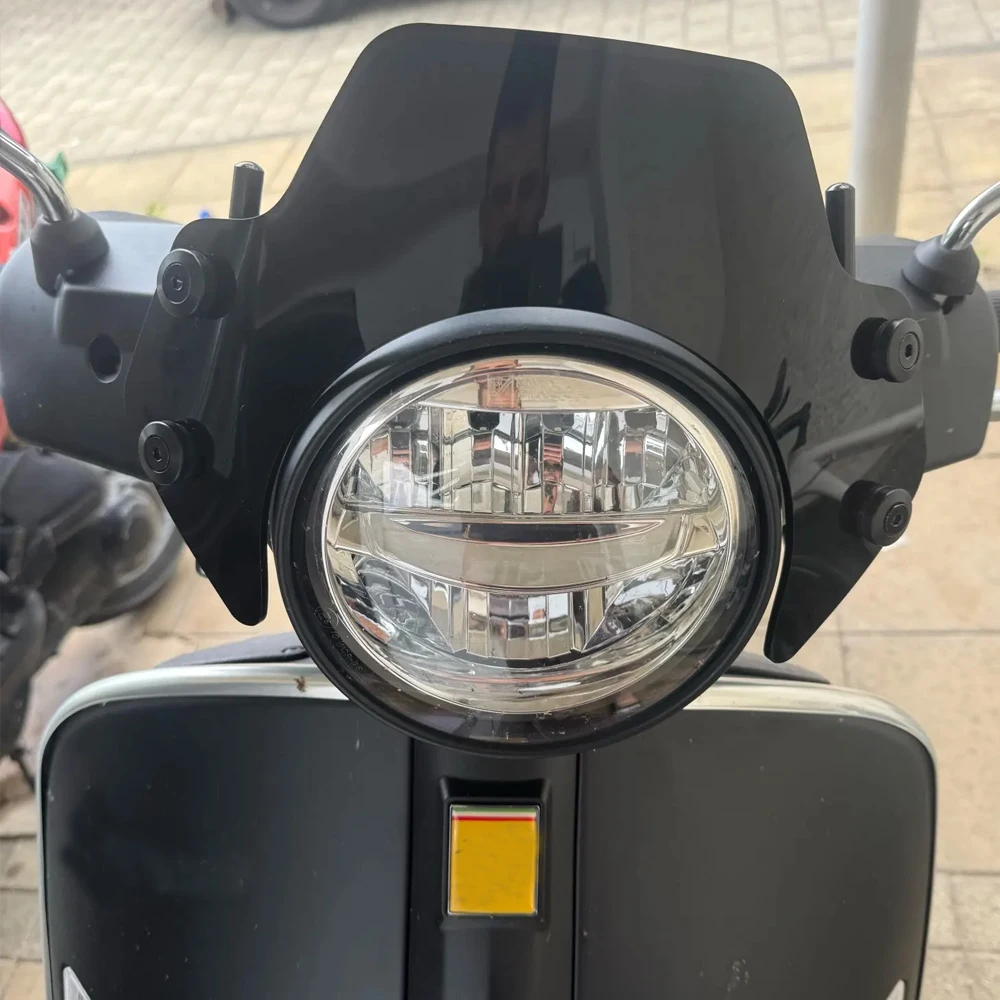GTS 125 Windschutzscheibe für Vespa Supersport 125cc 2023 2024 GTS 300 Windschutz GTS300 GTS250 GTS125 Zubehör Moto Windabweiser