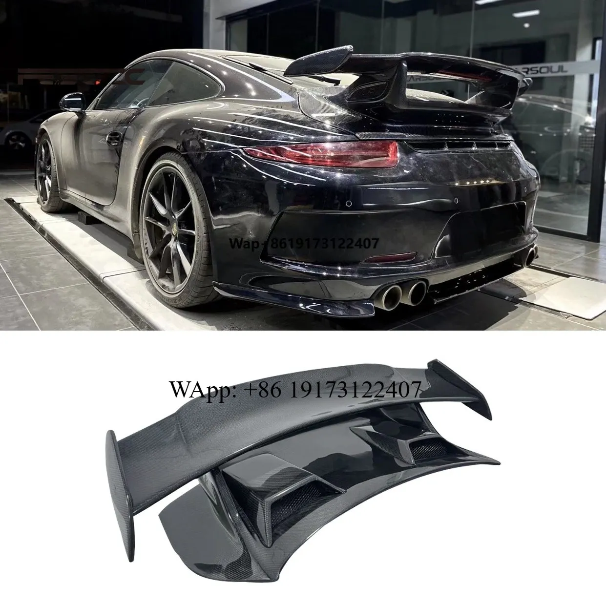 

Карбоновое заднее антикрыло для 911 991: спойлер на багажник, аксессуары для тюнинга экстерьера автомобиля