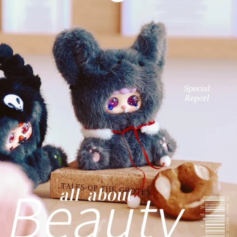 حقيقية الطفل ثلاثة ميغو حكايات سلسلة صندوق أعمى Kawaii الفينيل أفخم دمية حقيبة قلادة ديكور حلية العصرية لعبة الفتيات هدية #6