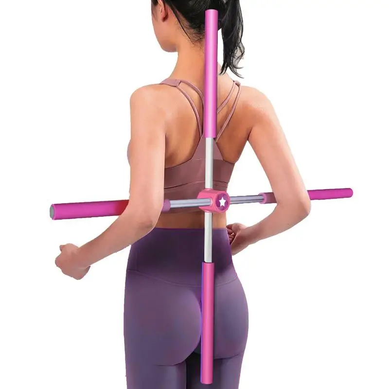 Posture Corrector For Adult Kids Yoga Sticks Stretching Tool Yoga Sticks For Posture Yoga Sticks For Posture Retractable Design