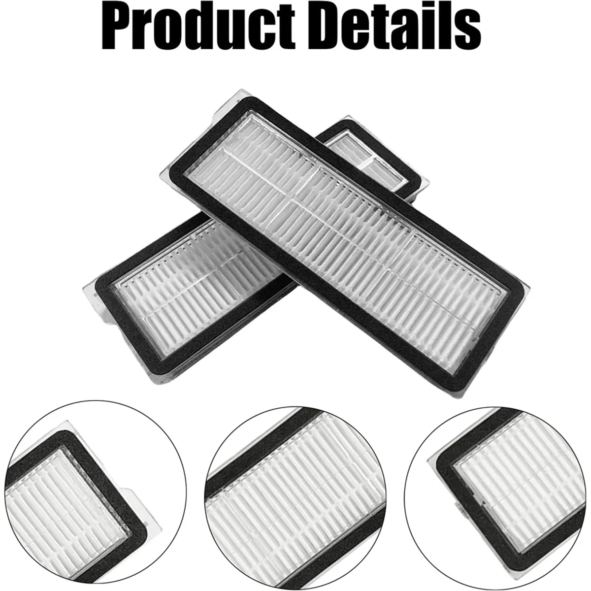 مرشحات A94M-OSFBUF-HEPA لملحقات المكنسة الكهربائية Roborock Qrevo Curv