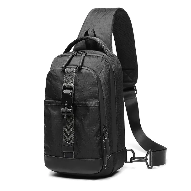 

Водонепроницаемая сумка через плечо из ткани Оксфорд большой емкости, мужская уличная нагрудная сумка на одно плечо Sac Homme