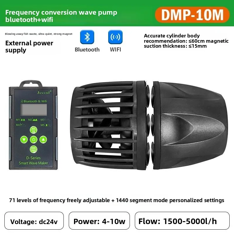 Jebao Jecod Nieuwe Smart Bluetooth WIFI App Controle Draadloze Zoetwater Zoutwater Aquarium DMP-10/20/30/40 Aquarium Wavemaker Pomp