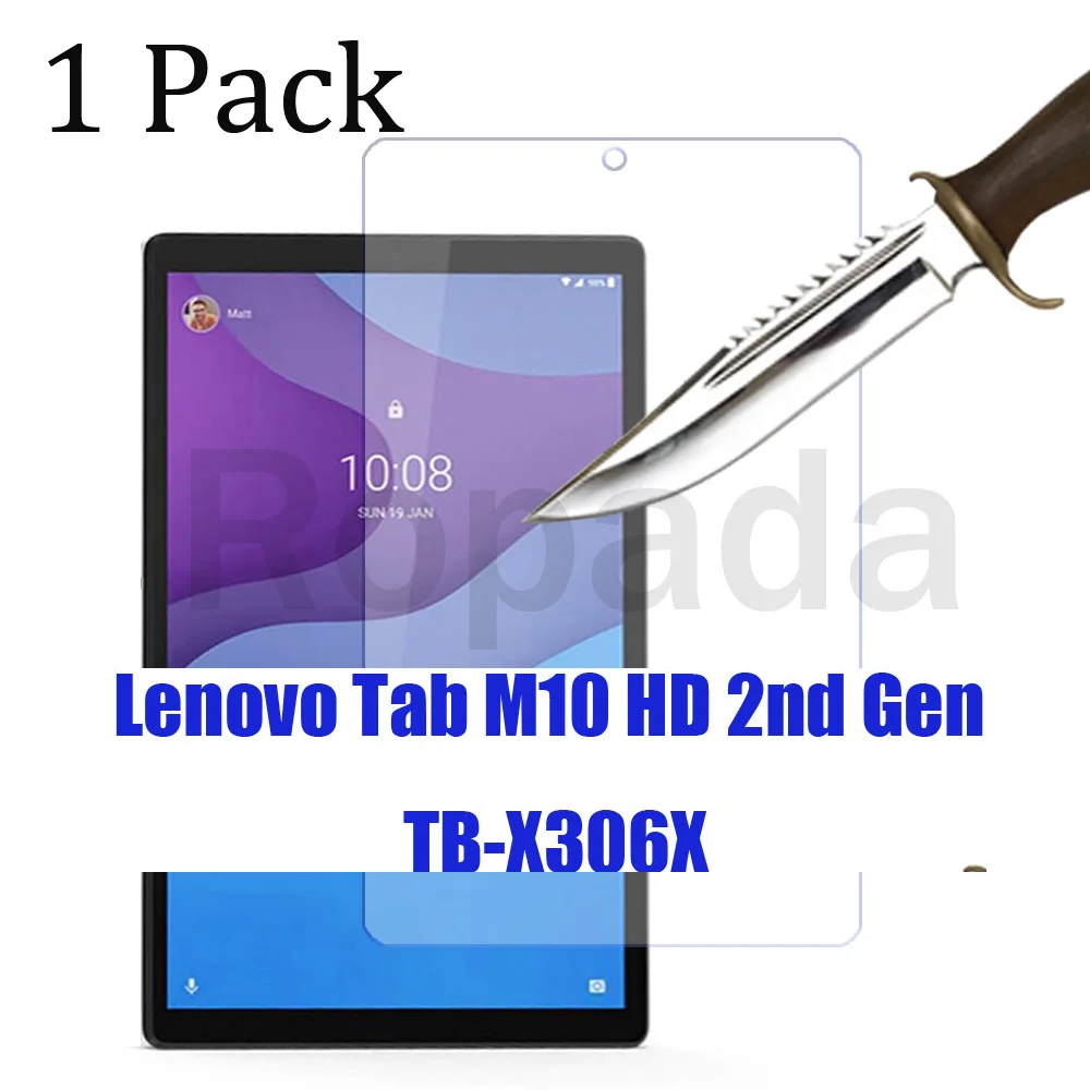 Glass Screen Protector for Lenovo Tab M10 HD (2nd Gen) 10.1