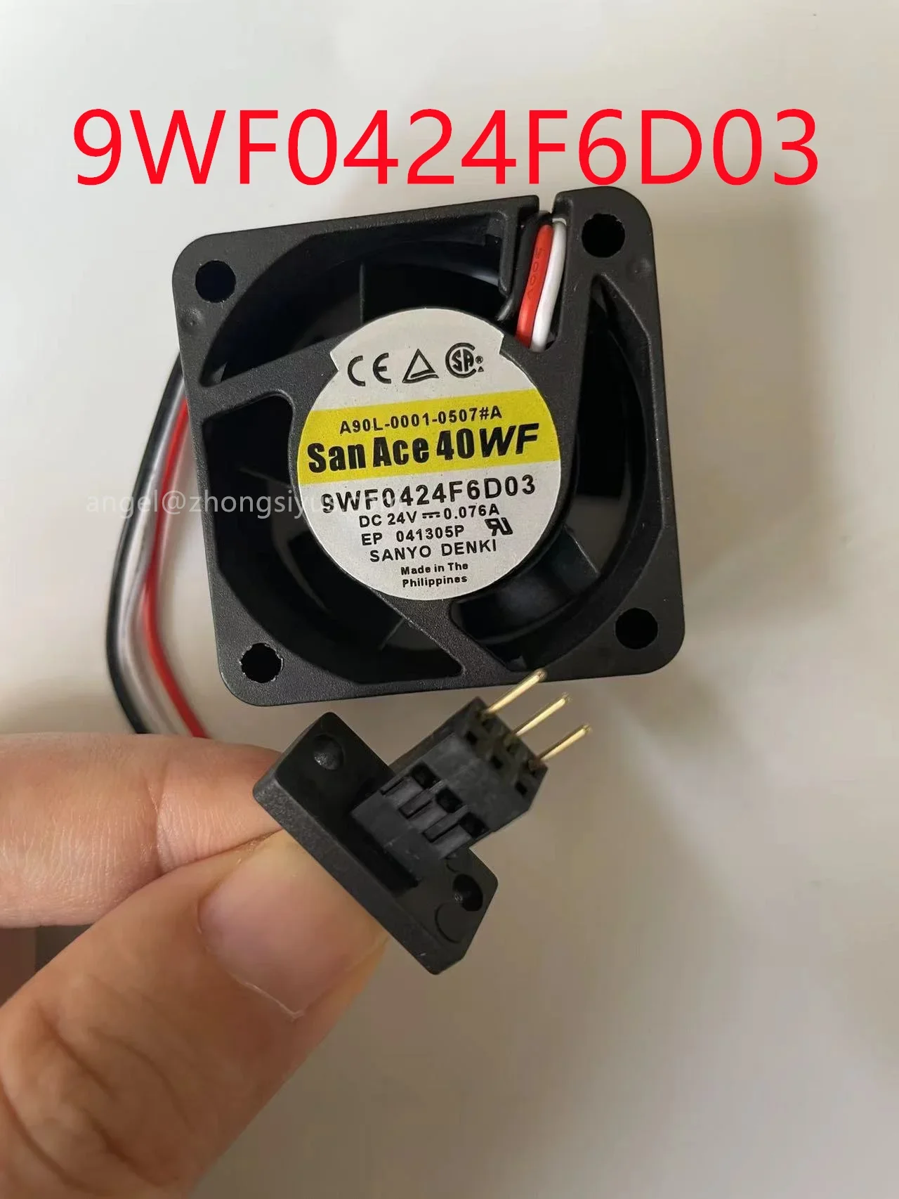 

New original inverter 9WF0424F6D03 A90L-0001-0507#A 24V 0.076A Fanuc fan with plug