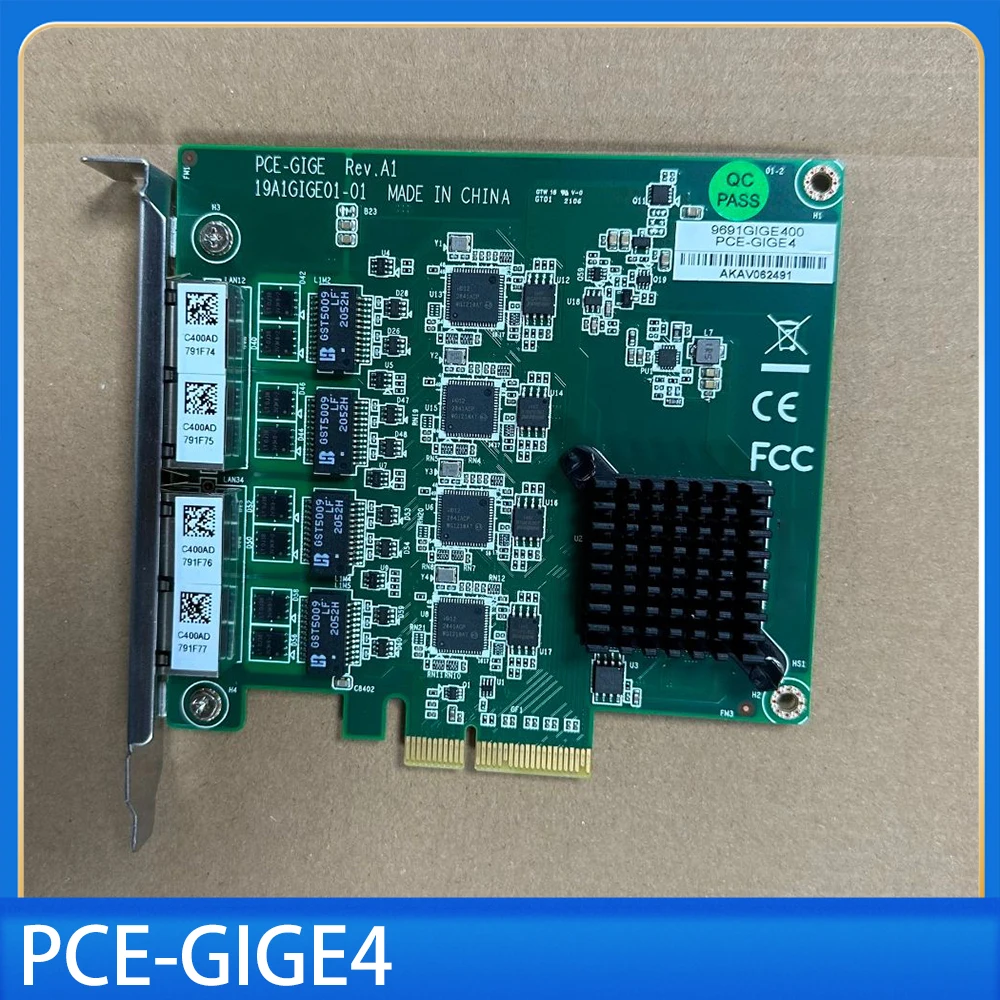 

4-Port Gigabit Ethernet Card PCE-GIGE4