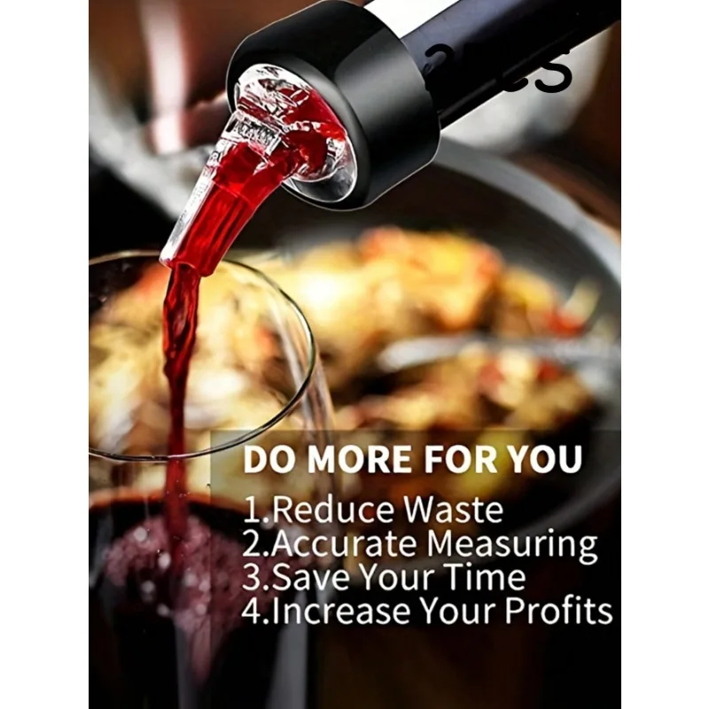 Automatic Measured Bottle Pourers,Drinks Wine Cocktail Dispensers Wine Pourer Chrismas Halloween Party Supplies