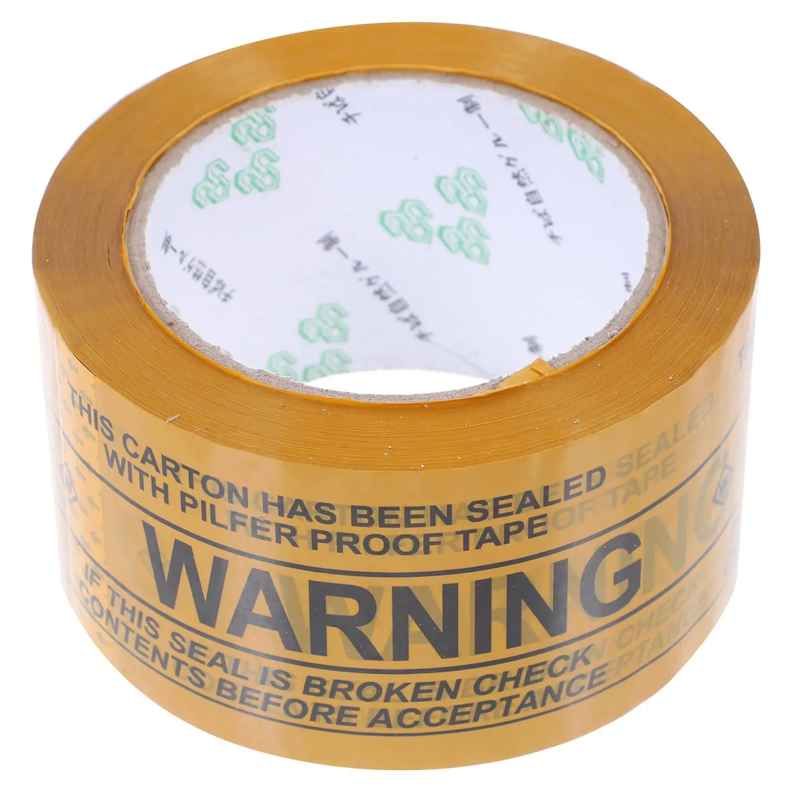 

Warning Packing OPP Waterproof Duct Tape Sealing Package Gifts Practical Decorative Peel Easy Apply Shipping Tape Roll Goods