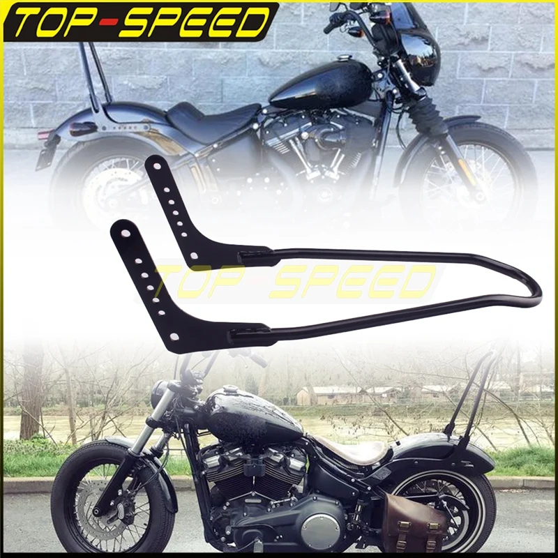 Two Up Sissy Bar Backrest Upright for Harley Softail Street Bob Slim Standard FLSL FXST FXBB 114 FXBBS 2018-2021 Bobber Sissybar