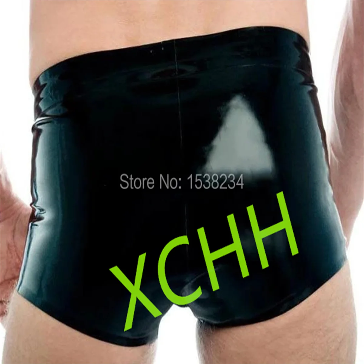 Latex Herren Shorts Gummi Boxershorts Männliche Kurze Hosen Handgefertigte Boxer Cosplay Kostüme Nach Maß