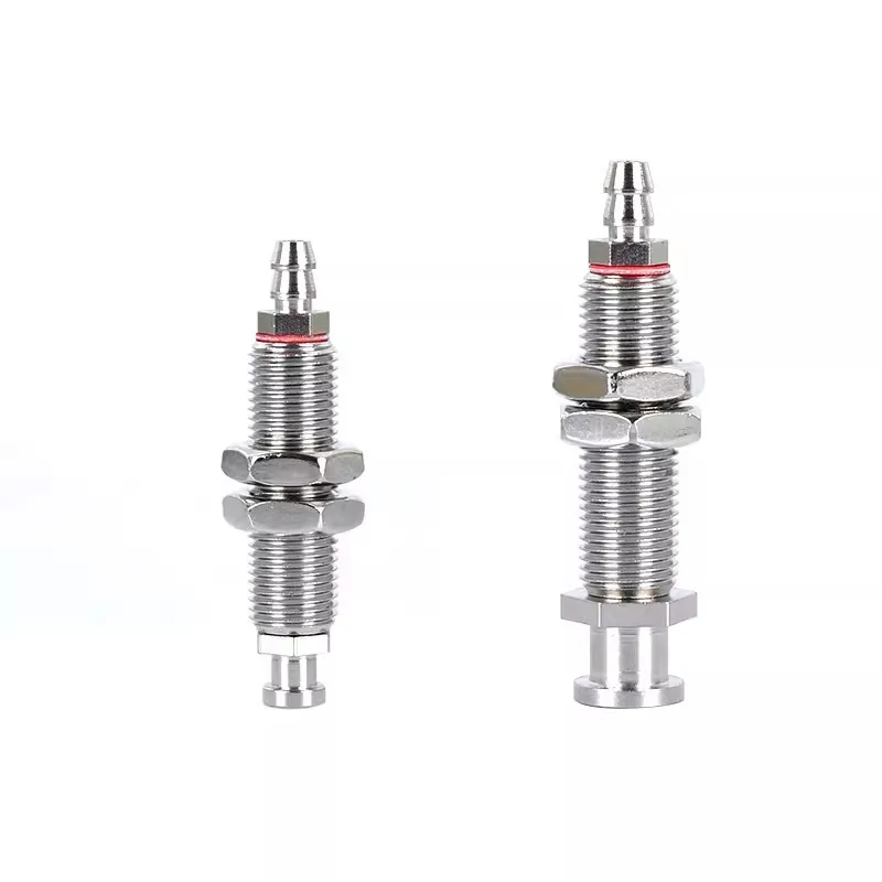 Big Head Pneumatic Vacuum Suction Cup Unbuffered Holder 11mm Mounting Head Sucker Bracket Assembly Robot Arm Automation Tools